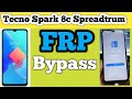 Tecno Spark 8C Android 11 Spreadtrum Factory Rest + Frp bypass 2023