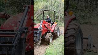 Tilling My Deer Food Plots in the Woods with my TYM T474 and Ironcraft Tiller @tymnorthamerica