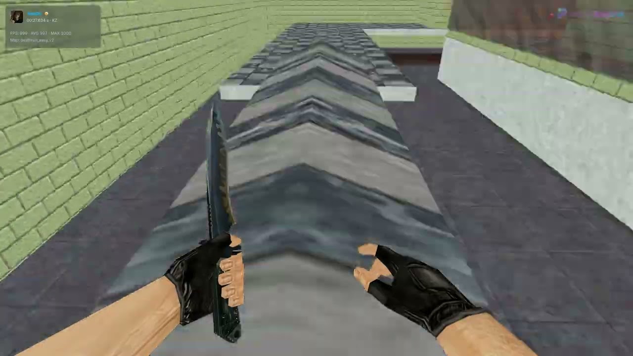 deathrun_easy_v2 — 0:27.634 World Record [KZ] by `KenShi. | CS 1.6 DeathRun [iwannabepro.com]
