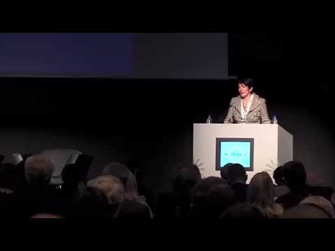 Ghislaine Maxwell of The TerraMar Project speaks at Arctic Circle in