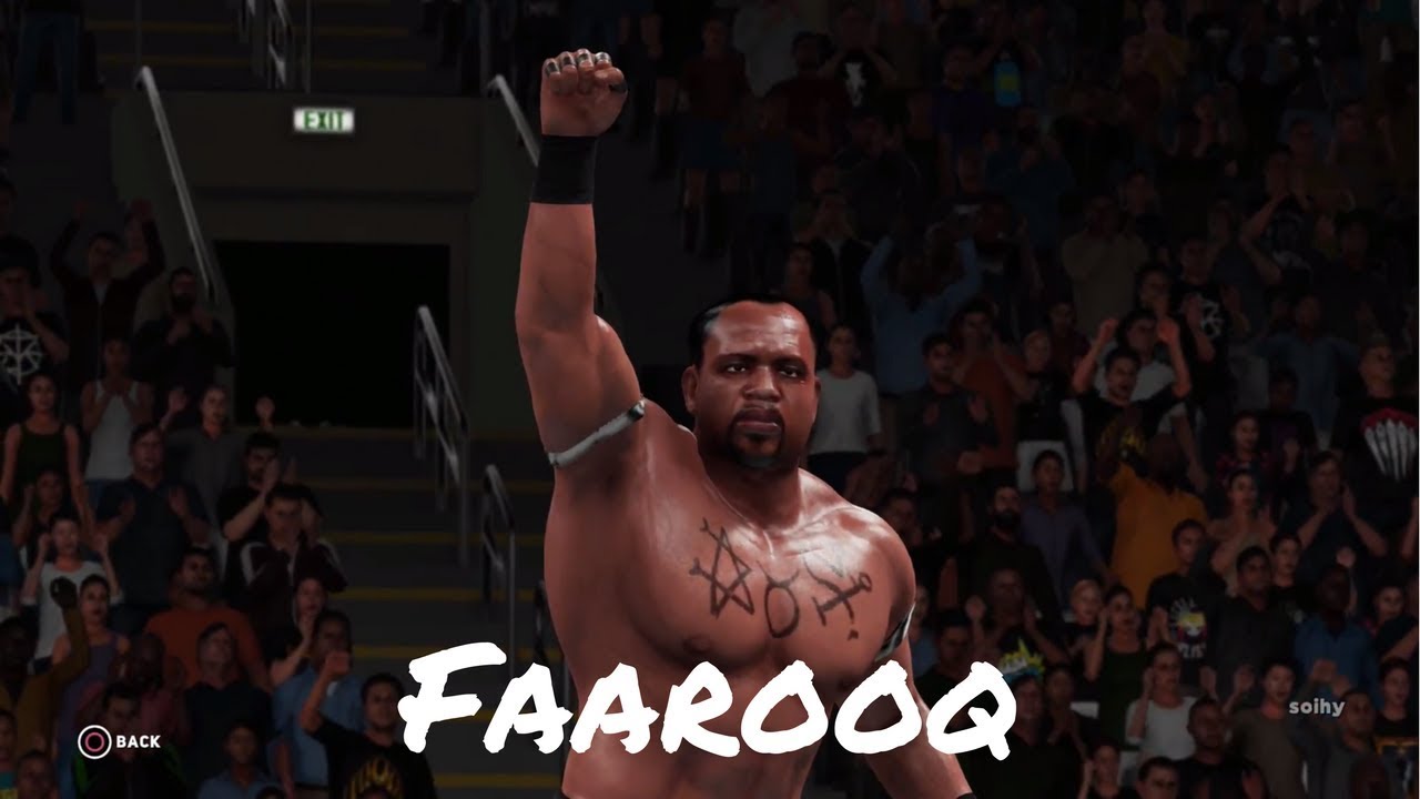 Faarooq (APA) Entrance - CUSTOM ENTRANCE! (WWE 2K18) - YouTube