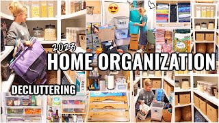 HOME ORGANIZATION IDEAS!!😍 CLEAN \& ORGANIZE WITH ME | DECLUTTERING AND ORGANIZING MOTIVATION