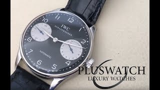 Iwc portoghese 7 days reserve limited edition 1000 pcs Iw 5000