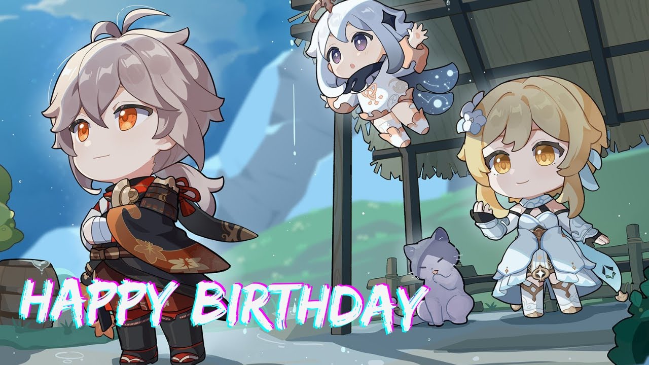 Kazuha Birthday Web Event | Genshin Impact - YouTube
