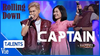 Miniatura de "CAPTAIN rap cực cuốn cùng Rolling Down, mang mẹ yêu lên sân khấu hỗ trợ | Rap Việt Live Stage"