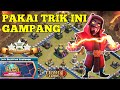 PAKAI TRIK INI!  CARA MENYELESAIKAN TANTANGAN KUALIFIKASI JULI - CLASH OF CLANS