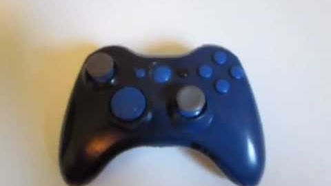 Blue Fade Xbox Controller