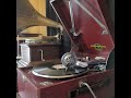 杉 狂兒 ♪僕の武勇傳♪ 1939年 78rpm record. Columbia Model No G ー 241 phonograph