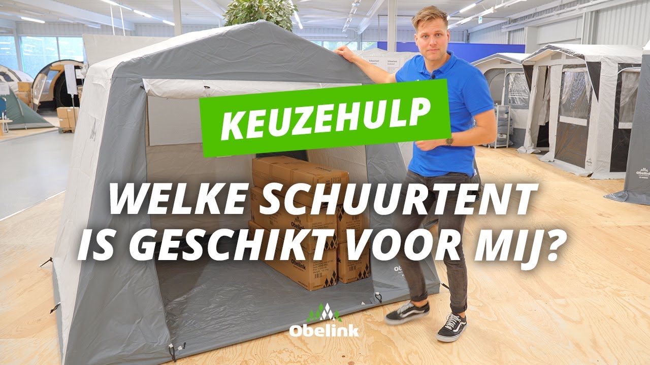 Welke schuurtent is geschikt voor mij? | Schuurtent kiezen | Obelink