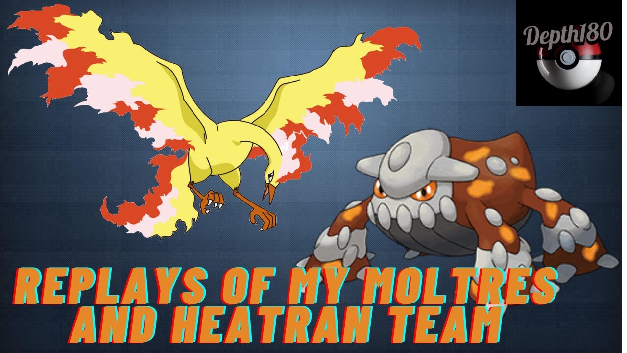 MOLTRES AND POWER HERB HEATRAN IN OU Pokemon Showdown YouTube