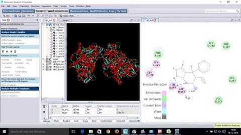 Virtual Screening by Pyrx and analysis of result by DS Visualizer