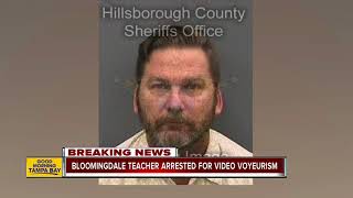 Hillsborough Co. teacher charged with video voyeurism after secretly recording students on campus