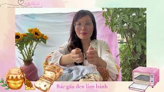 Bác gấu đen làm bánh 2