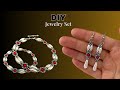 Beading patterns. DIY bracelet. DIY earrings. Beaded Jewelry. Beginners beading