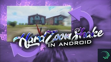 Hard Zoom Shake Tutorial || Pubg montage effect Tutorial || Alight motion Shake Tutorial