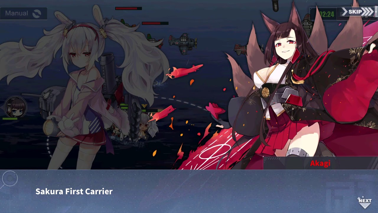 Azur Lane Chapter 1 Pearl's Tears 14 Sakura Fleet YouTube