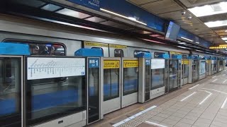 【人生第一次拍C321的ABB就是這一部】臺北捷運 板南線 C321 105/106 車次201 往南港展覽館，忠孝復興 進站&離站