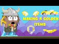 Growtopia  making 4 golden items