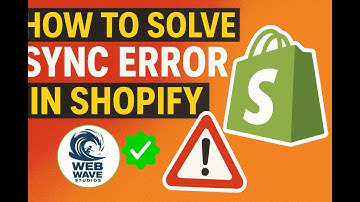 🔥 How to Fix Sync Error in Shopify Roposo Clout | 100% Working Solution ✅💯WEB WAVE STUDIOS