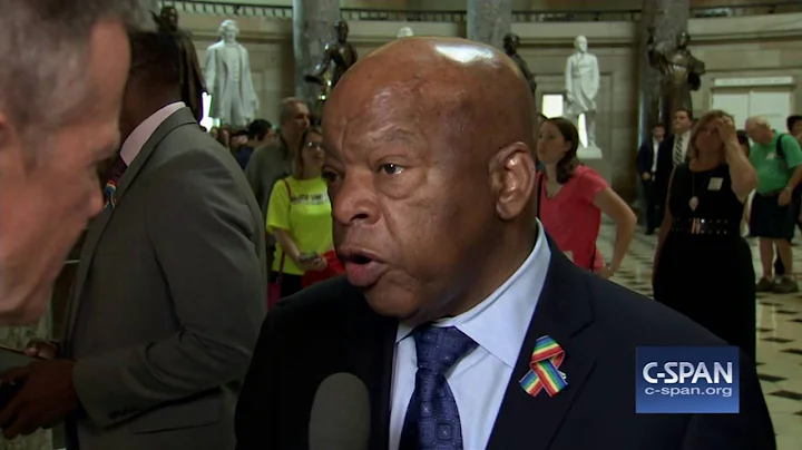 Rep. John Lewis on planning House sit-in (C-SPAN)