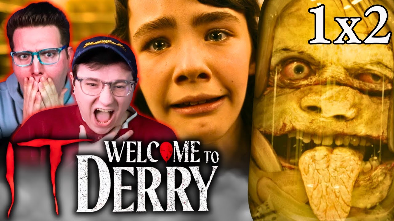 ОНО: ДОБРО ПОЖАЛОВАТЬ В ДЕРРИ (1x2) *РЕАКЦИЯ* СМОТРЮ ВПЕРВЫЕ! «СУЩЕСТВО В ТЕМНОТЕ» 👀