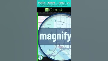 Animated Magnifying Glass Tutorial #Shorts