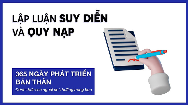 Lập luận dựa trên những nguyên tắc chung là gì năm 2024