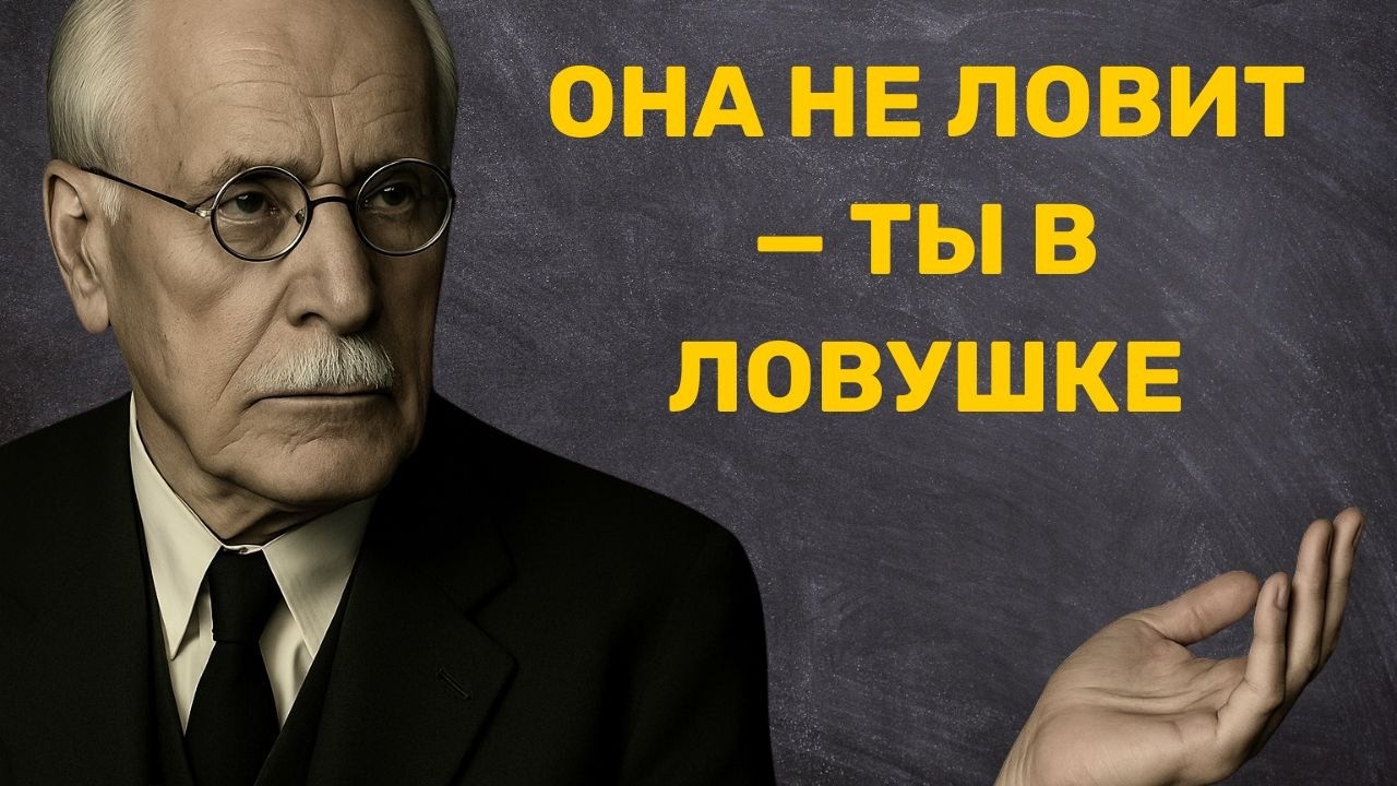 Если зрелая Женщина не ловит тебя… ты сам попадаешь в ловушку | Карл Юнг 🗝️⚡