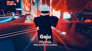 Max Level Gojo Is Insane In Roblox Anime Adventures Showcase