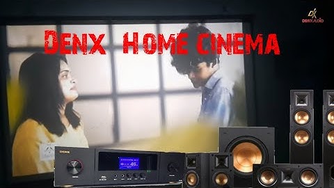 DIY home theatre #denx cinemas 5.2 system
