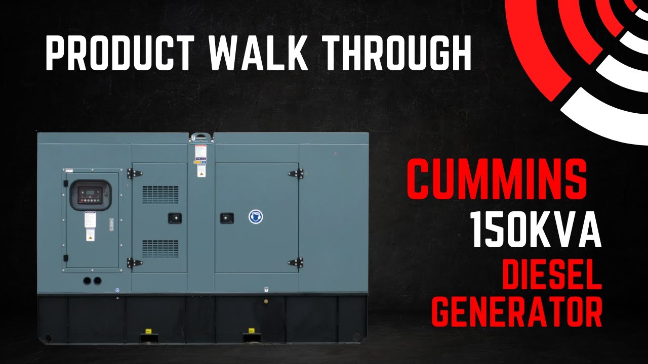 150kVA Diesel Generator  - Installation Walk Around -