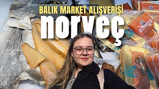Norveç’te Balık Market Alışverişi | Balık Çeşitleri ve Fiyatları 2026 | Norveç’te Yaşam Vlog