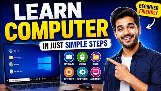 Learn computer in just simple steps #learning