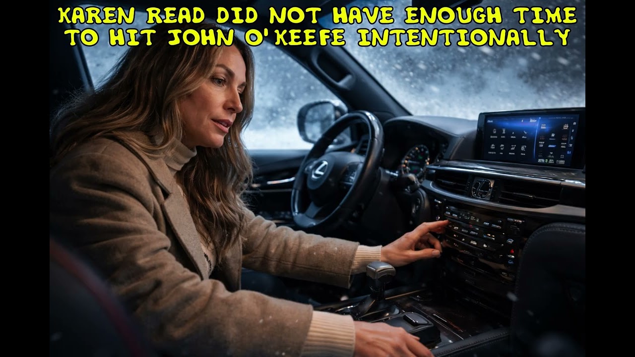 Karen Read Did Not Have Enough Time To Hit John O'Keefe Intentionally 