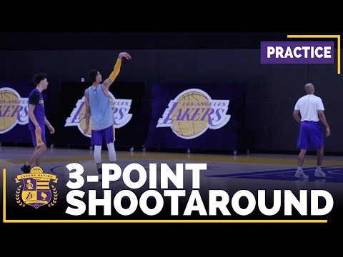 Kyle Kuzma, Lonzo Ball Three-Point Shootout Competition