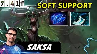 Saksa Undying Soft Support - Dota 2 Patch 7.41f pro Player Full Gameplay screenshot 1