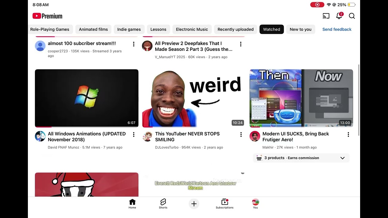 New Youtube Layout Of 2026