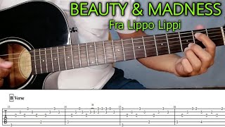 How to Play BEAUTY AND MADNESS (Fra Lippo Lippi) Detailed Plucking Tutorial with Free Tab