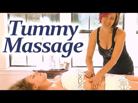 Tummy Massage How To: Jen Hilman Relaxing Spa Techniques | Austin Massage Therapist ASMR