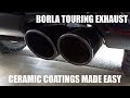 EASY STEPS TO APPLY CERAMIC COATING ON EXHAUST TIPS: A PRACTICAL DEMONSTRATION