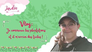 Vlog jardin : je commence les plantations et il m'arrive que des tuiles