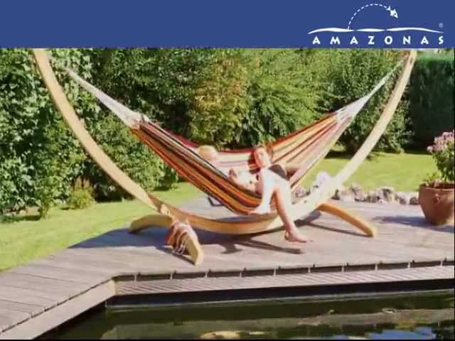 Gran Soporte para Hamacas ARCOS (Madera) - YouTube