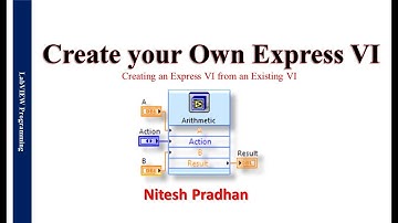 Creating an Express VI from an Existing VI