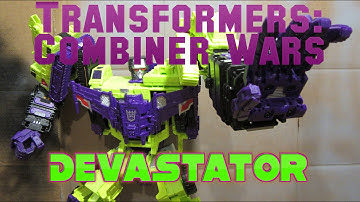 Transformers Combiner Wars Devastator Stop Motion [Part 2]