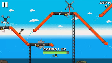 8-BIT WATERSLIDE - Arcade game by Ancient Games DS