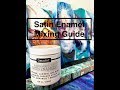 Satin Enamel Mixing Tutorial - Mix it 3 Ways for Cloudy Effect, Flowers & Abstracts