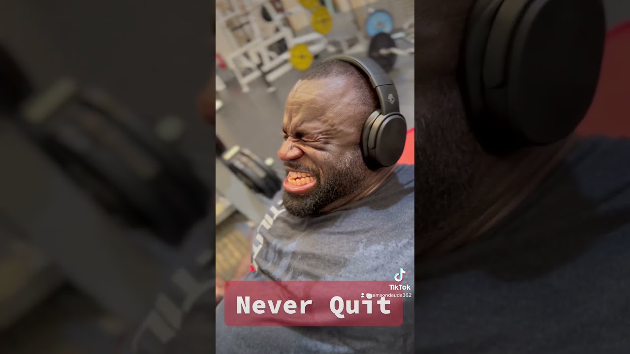 SAMSON DAUDA Leg press torture Never quit