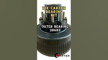 12,000 lbs Carter Trailer Axle Hub Bearings & Seal - Same As Dexter Axles