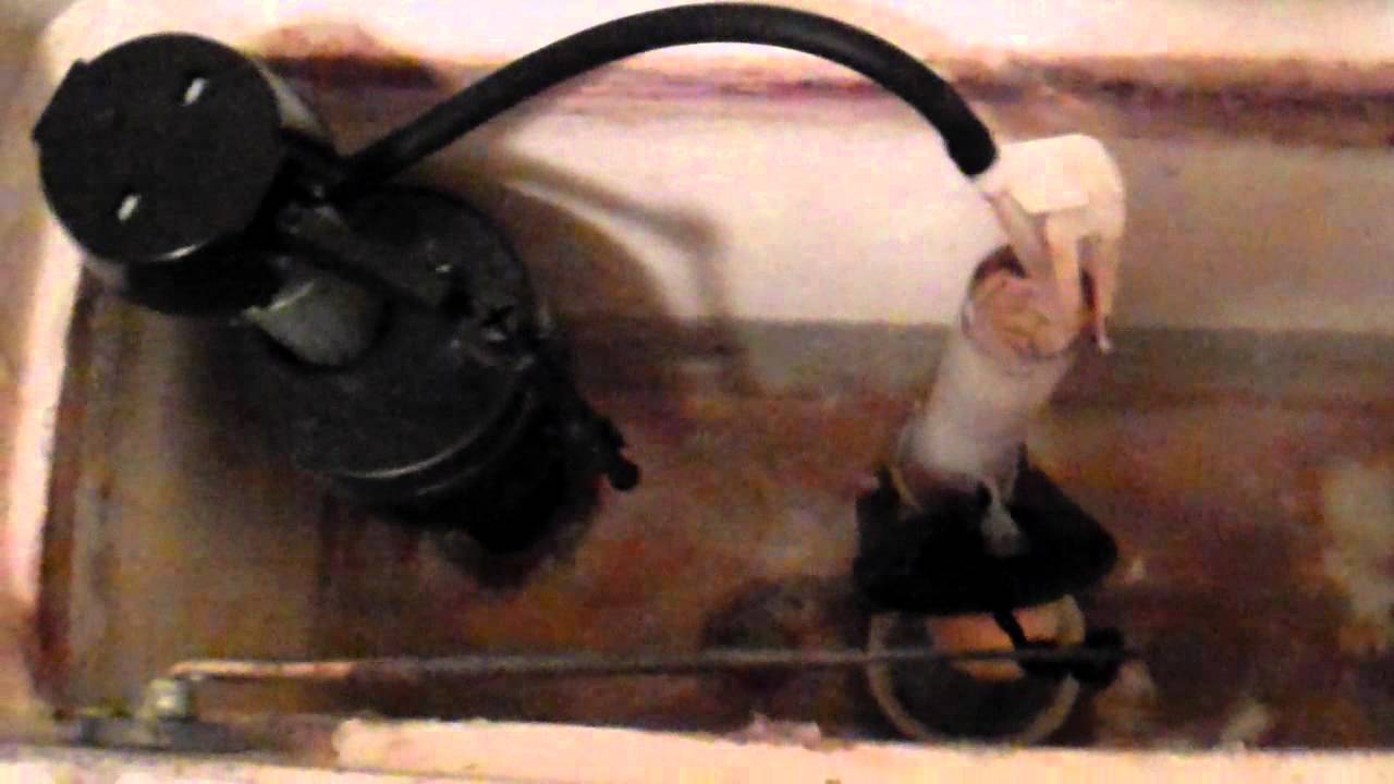 3673: Standard Height 1983 American Standard Cadet Toilet Tank 3 - YouTube