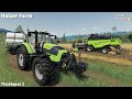 Full Deutz-Fahr Farm, Planting Potatoes, Harvesting Barley│Holzer Farm│FS 19│Timelapse #02